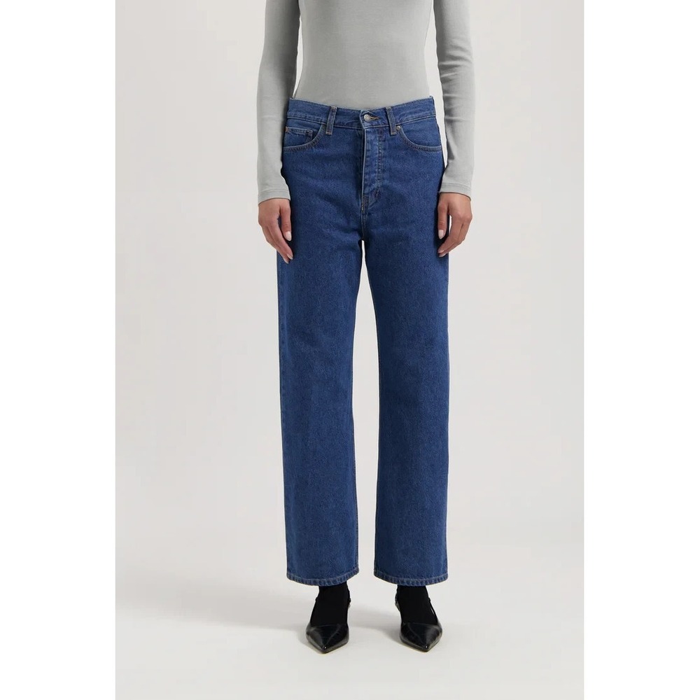 MUD Jeans Emma Low Loose Women's Sustainable Organic Cotton Denim Blue